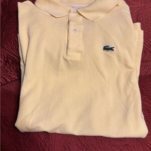 Lacoste Men's Polo in Soft Yellow